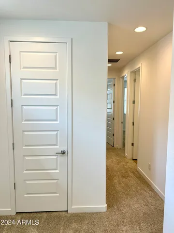 a view of closet area