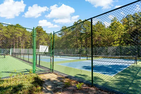 a view of a park with entertaining space