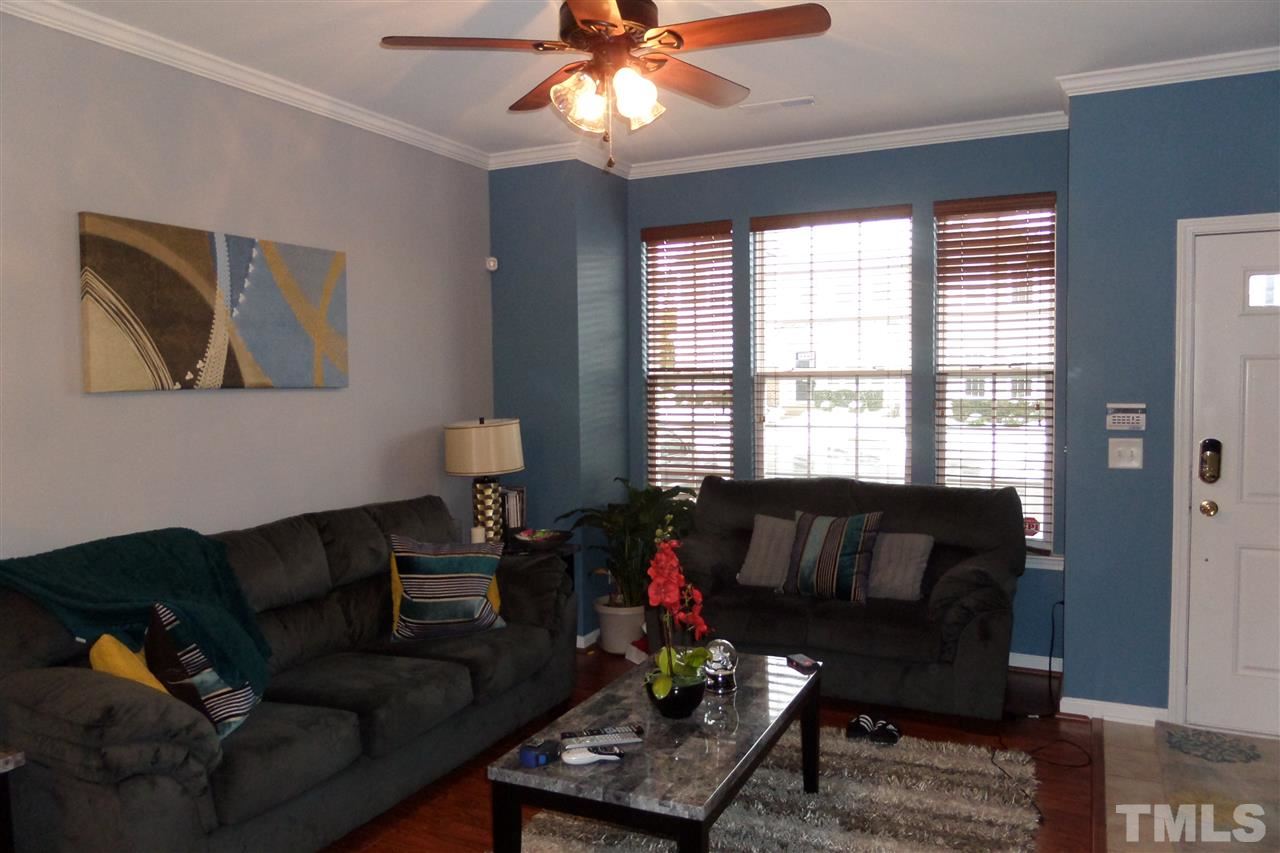 7872 Spungold Street Raleigh, NC 27617 - Photo 2 of 16 Living room from entrance door.