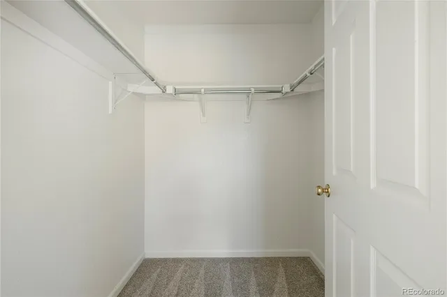 a view of walk in closet
