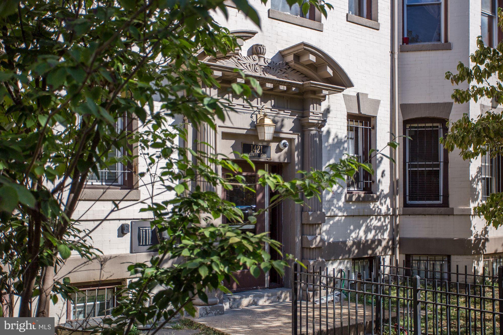 1421 Columbia Road Northwest, Unit 203 Washington, DC 20009 - Photo 17 of 18 Building entrance