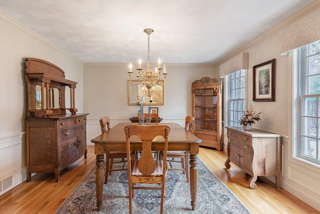 19 Townsend Farm Road Boxford, MA 01921 - Photo 17 of 36 a view of a dining room with furniture