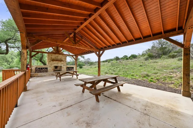 a view of a lake with a mountain in the background