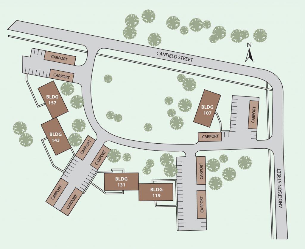 157 Canfield Street, Unit 10 Milan, MI 48160 - Photo 16 of 16 Map of Grounds