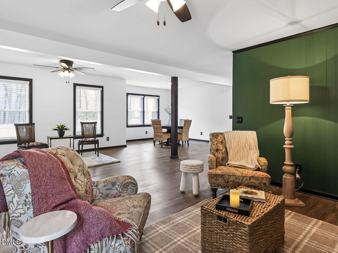 3113 Wild Forest Road Sanford, NC 27330 - Photo 11 of 32 a living room with furniture and a lamp