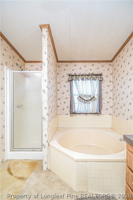 6331 Sandy Creek Road Stedman, NC 28391 - Photo 26 of 29 a bathroom with a bathtub and a shower