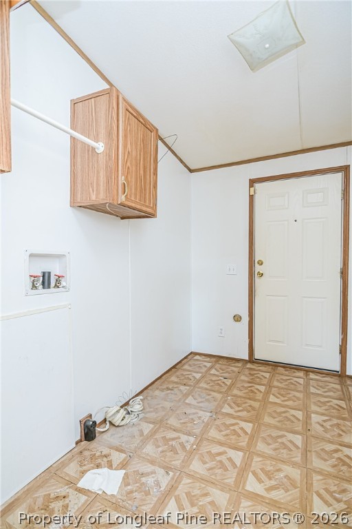 6331 Sandy Creek Road Stedman, NC 28391 - Photo 27 of 29 a view of a room with wooden floor and cabinet