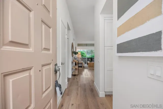 wooden floor in an empty room