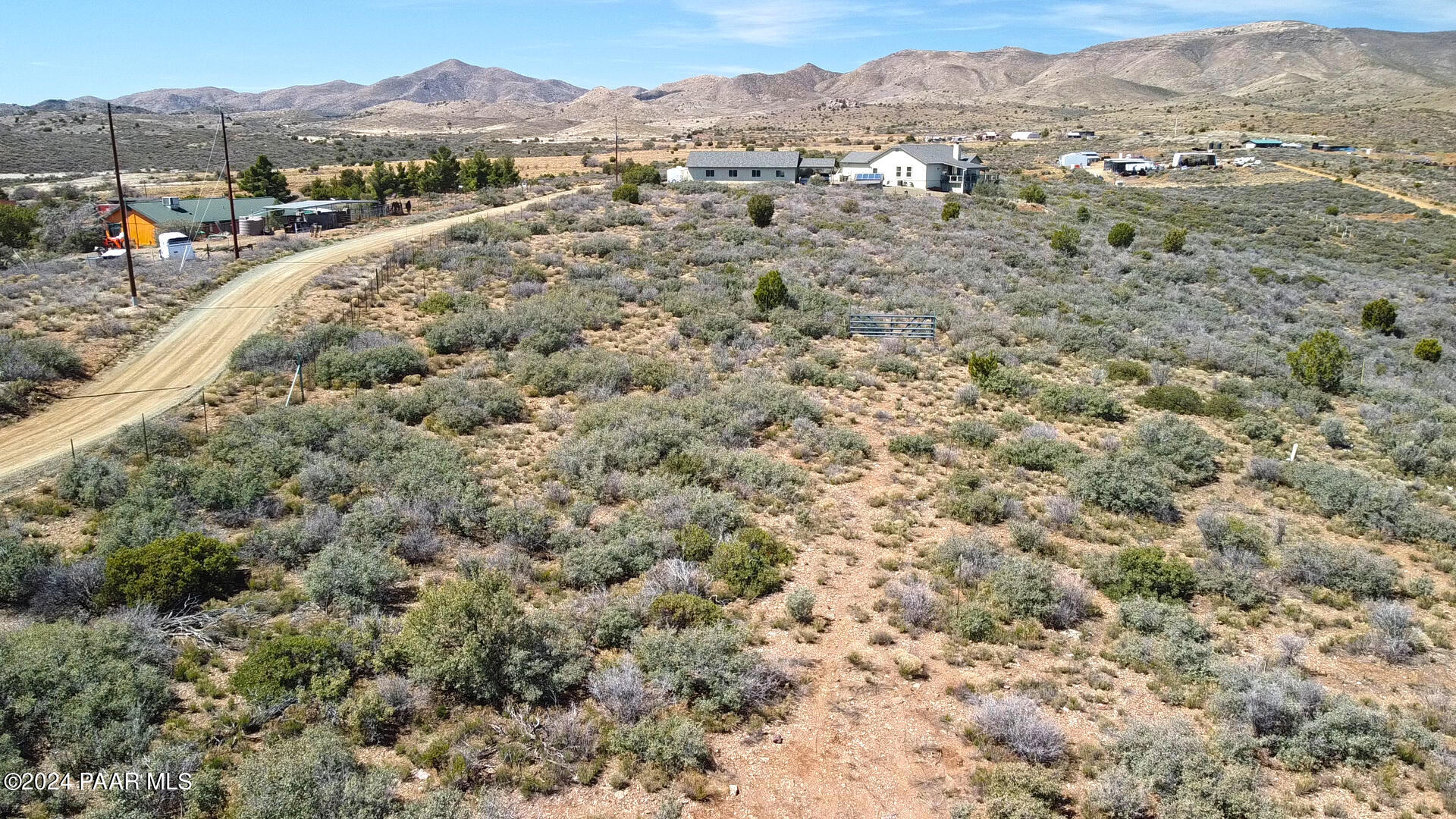11425 South Hackberry Road Mayer, AZ 86333 - Photo 7 of 20 a view of a city with mountains in the background