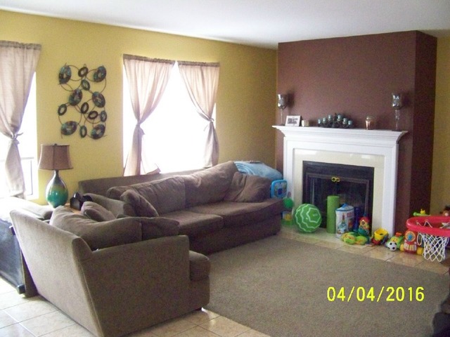 2172 Colorado Avenue, Unit 2172 Elgin, IL 60123 - Photo 7 of 18 a living room with furniture and a fireplace