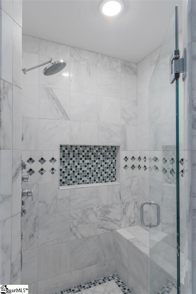 205 East Faris Road Greenville, SC 29605 - Photo 16 of 36 Fully Tiled Walk In Shower