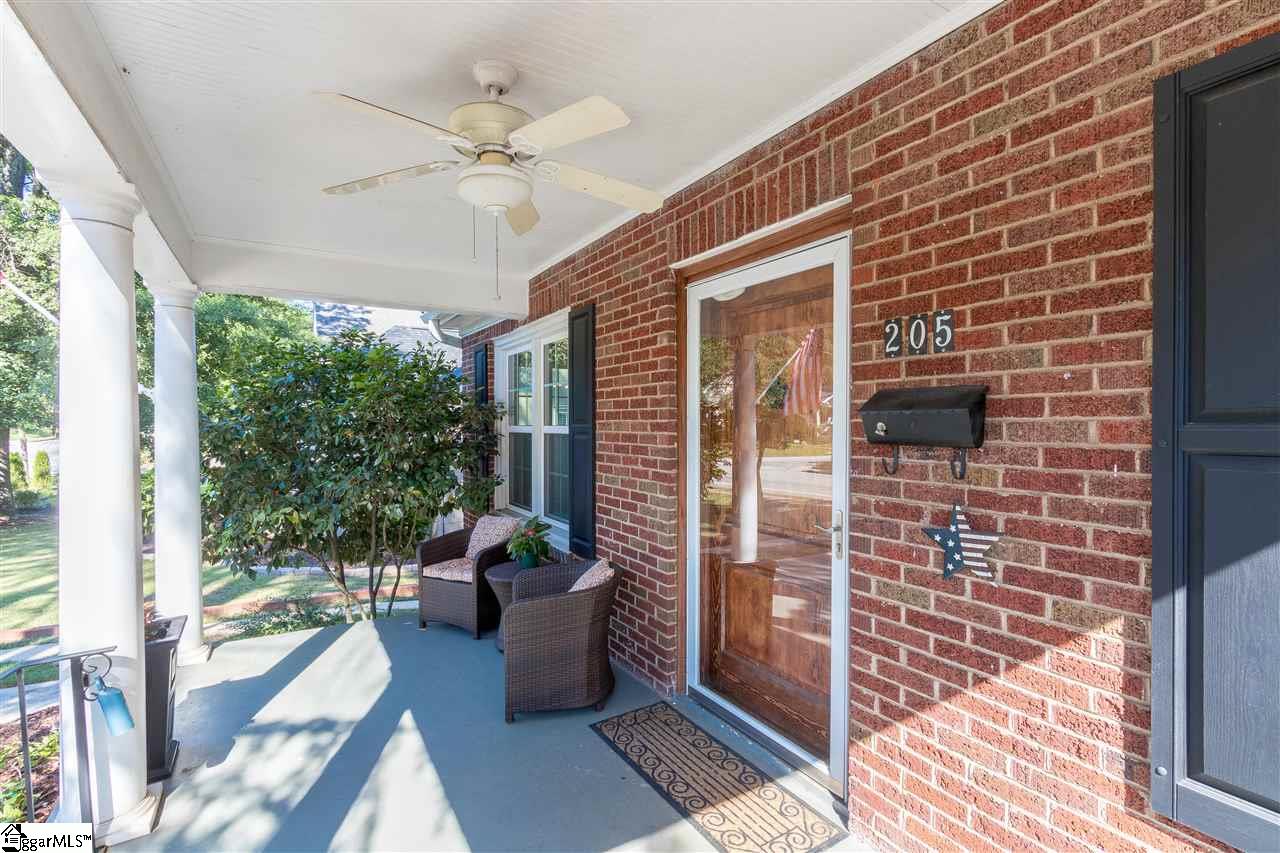 205 East Faris Road Greenville, SC 29605 - Photo 3 of 36 True Rocking Chair Front Porch