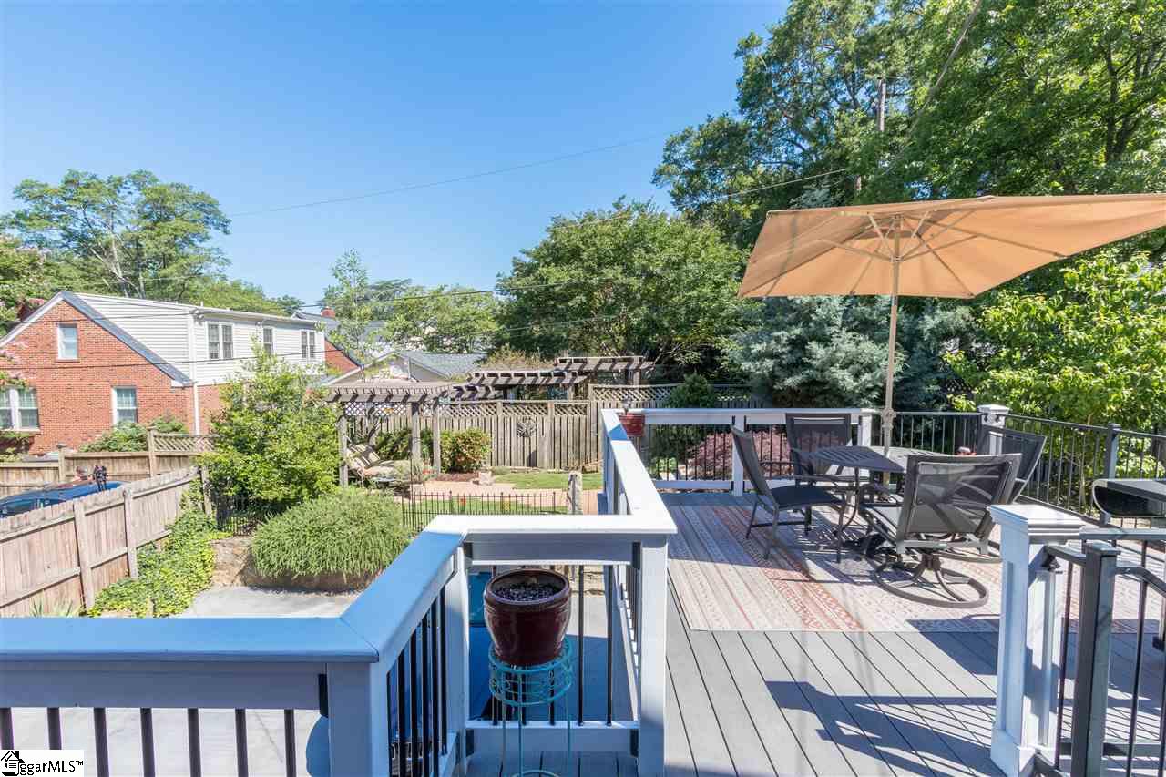 205 East Faris Road Greenville, SC 29605 - Photo 27 of 36 Large Grilling Deck