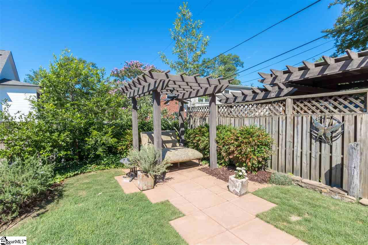 205 East Faris Road Greenville, SC 29605 - Photo 31 of 36 Peaceful Backyard