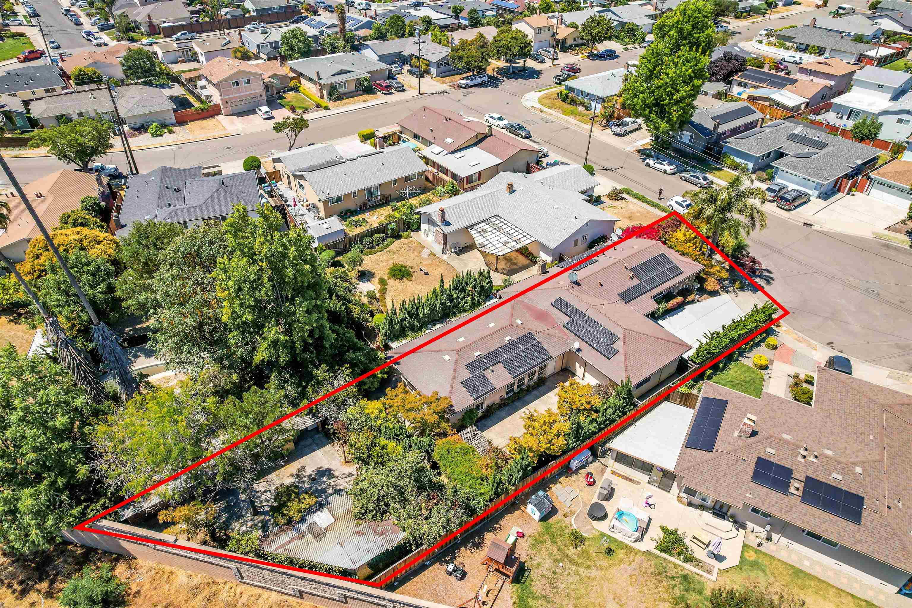 512 Teasdale Place Hayward, CA 94544 - Photo 57 of 58 an aerial view of a city