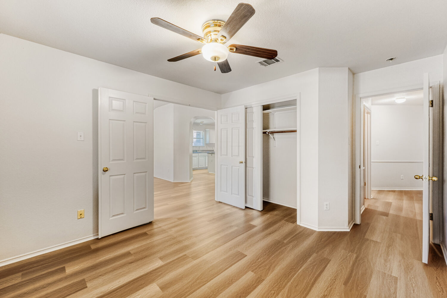 1205 Machado Road Cedar Park, TX 78613 - Photo 6 of 30 a view of an empty room and wooden floor