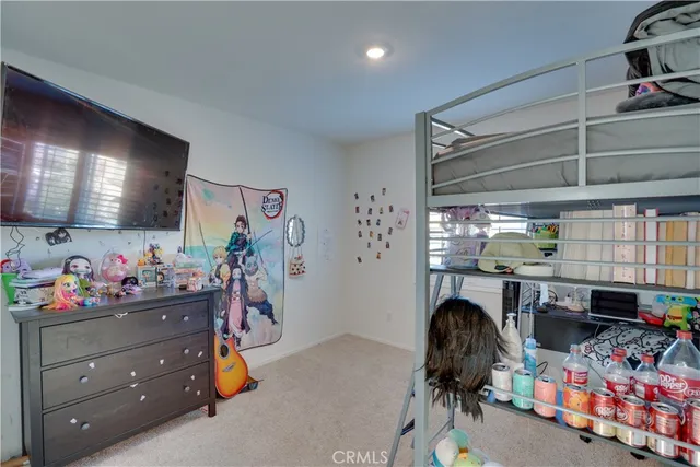 a view of back yard from balcony