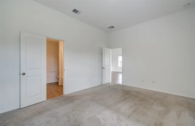 a view of empty room