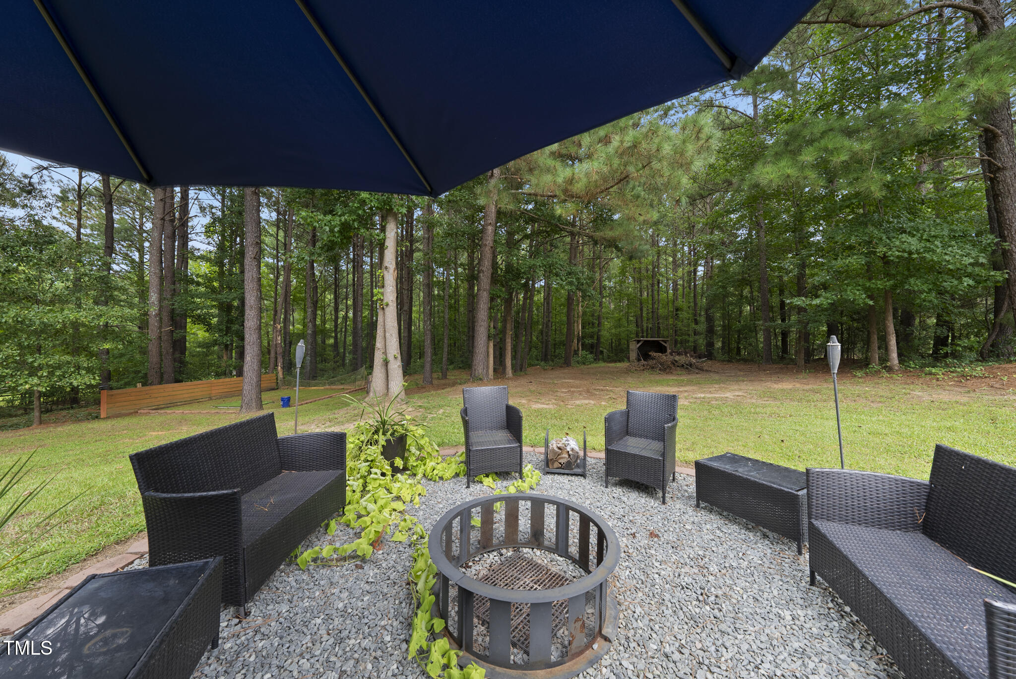 204 W Road Angier, NC 27501 - Photo 32 of 45 a view of a patio with couches chairs and pool