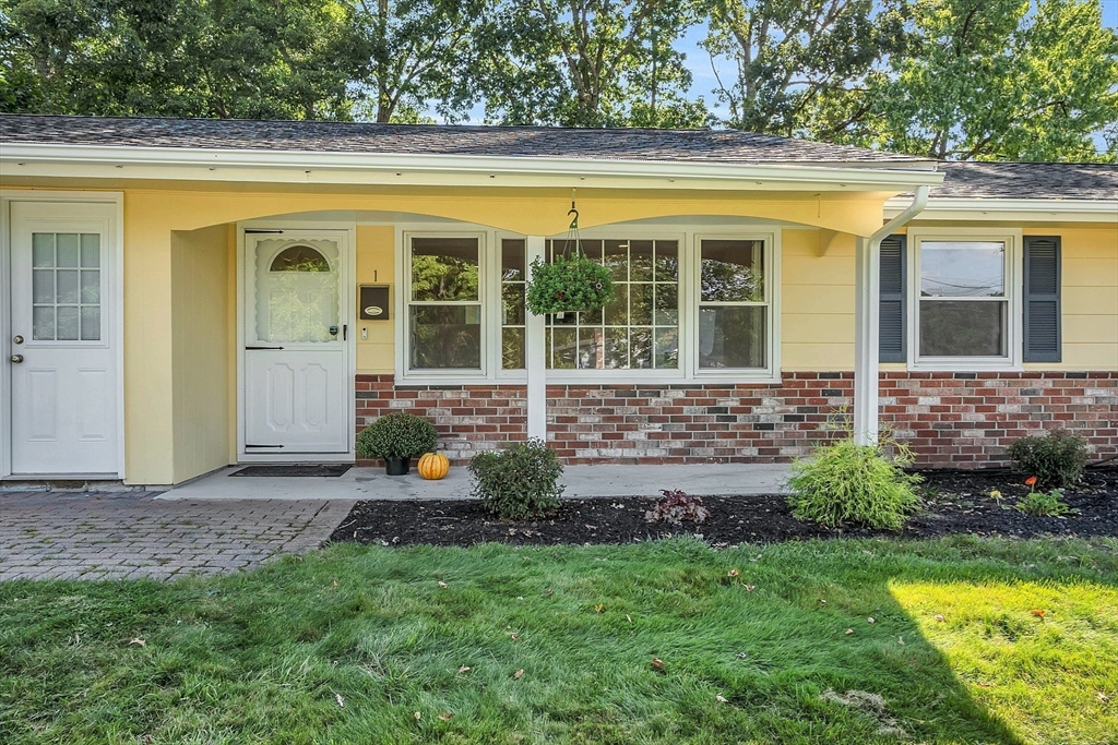1 Alan Road Hudson, MA 01749 - Photo 3 of 38 a view of a house with backyard and porch