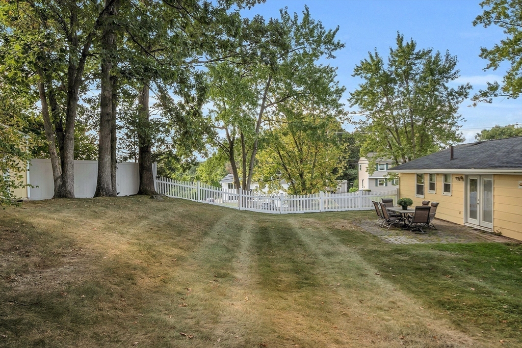 1 Alan Road Hudson, MA 01749 - Photo 38 of 38 a view of a house with backyard and sitting area