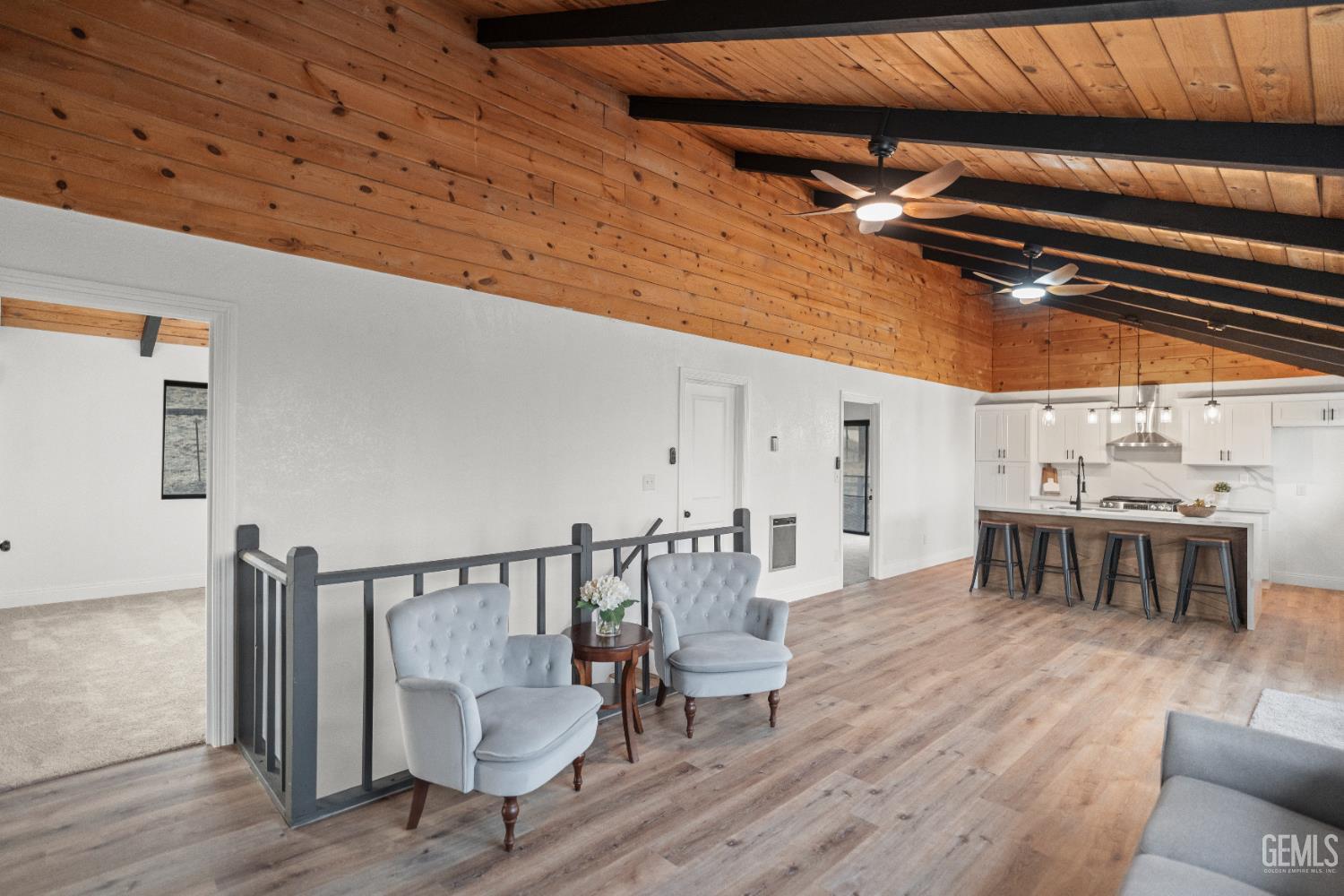Undisclosed Address Tehachapi, CA 93561 - Photo 19 of 60 a view of a dining room with furniture and wooden floor