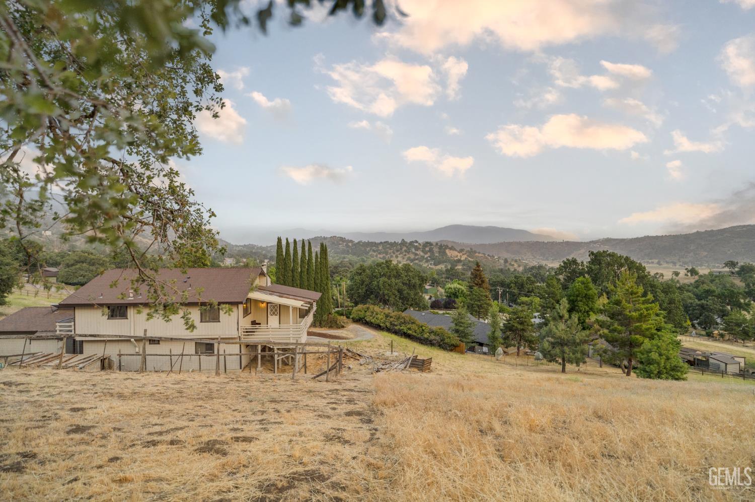 Undisclosed Address Tehachapi, CA 93561 - Photo 56 of 60 a view of a house with a yard and sitting area