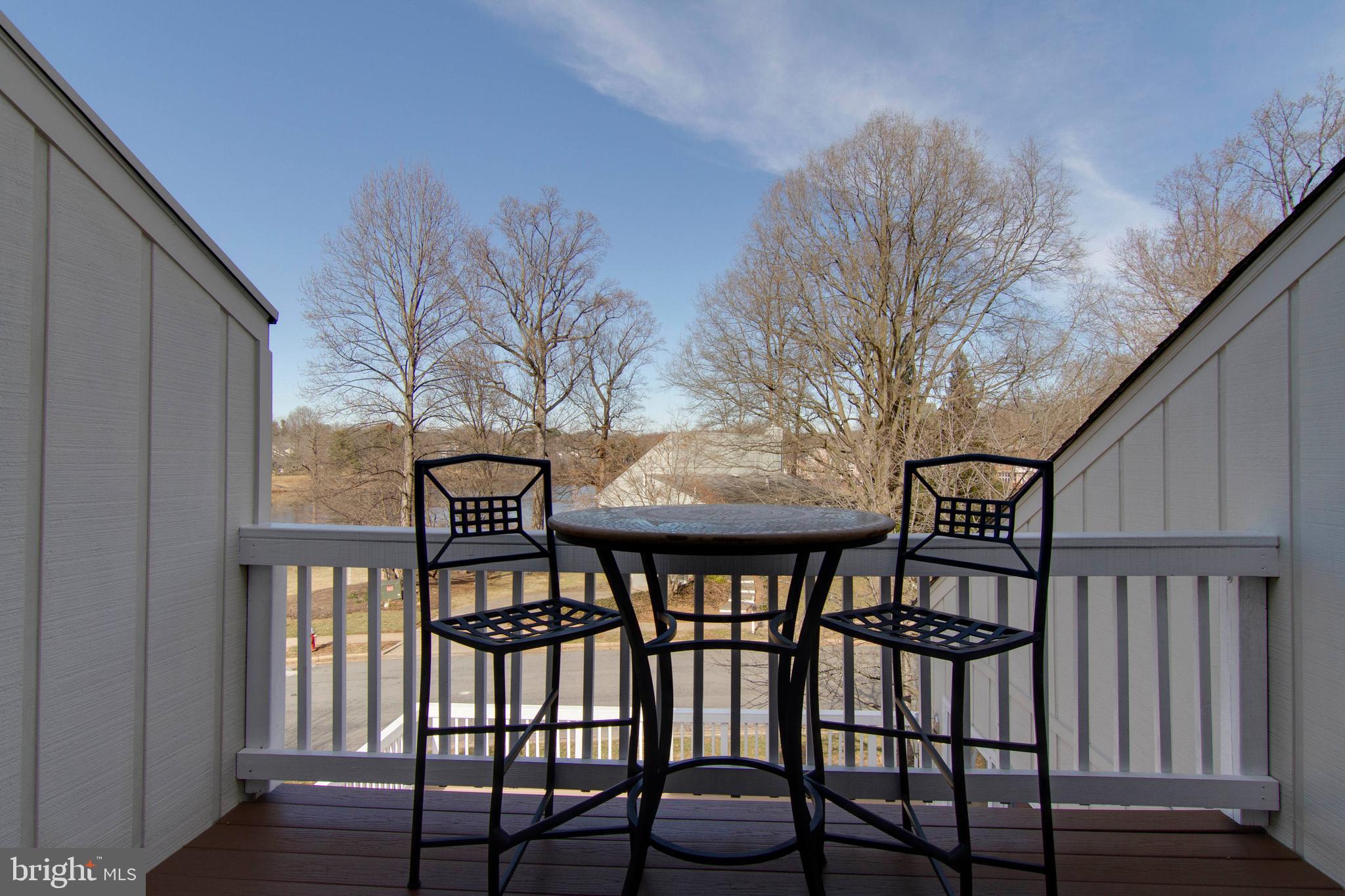 9401 Raintree Road Burke, VA 22015 - Photo 22 of 38 Balcony