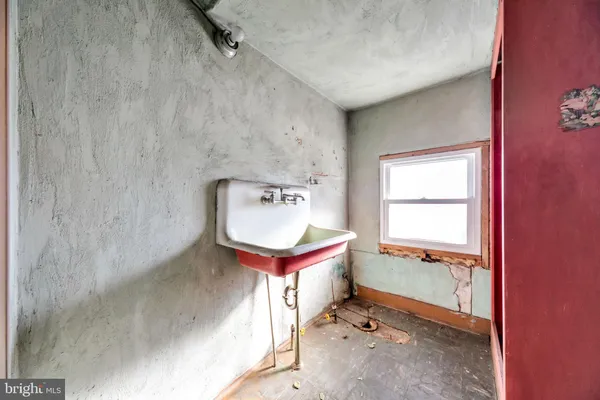 a view of a room with window