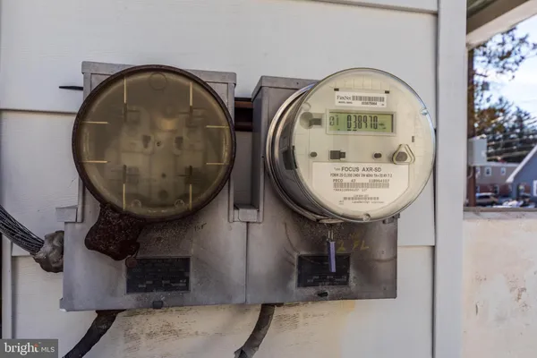 a view of a backyard with snow