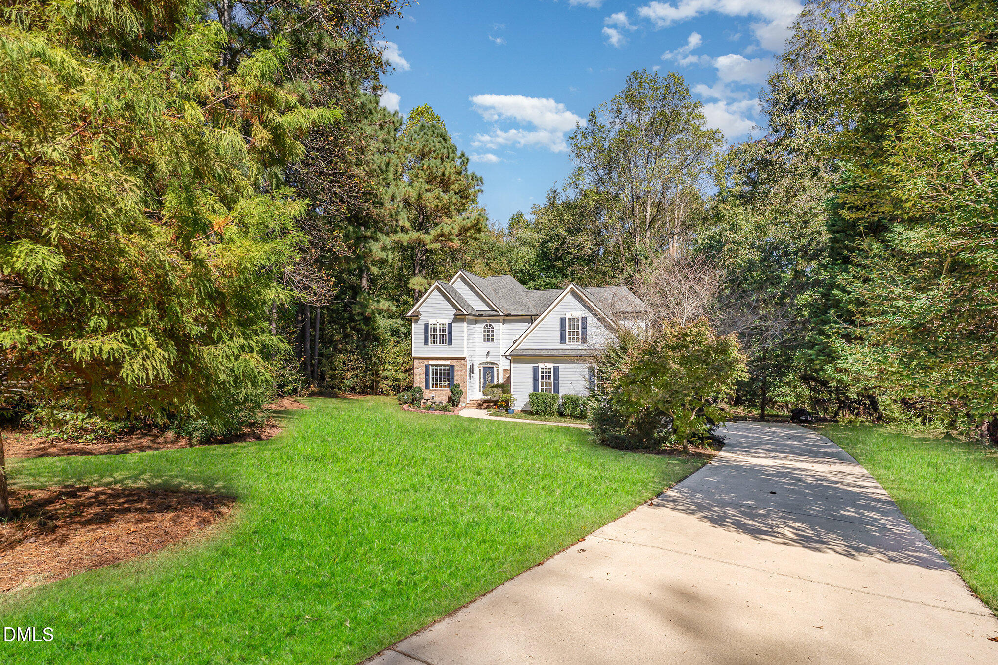 4613 Cherrybark Lane Raleigh, NC 27616 - Photo 27 of 27 a front view of a house with yard and green space
