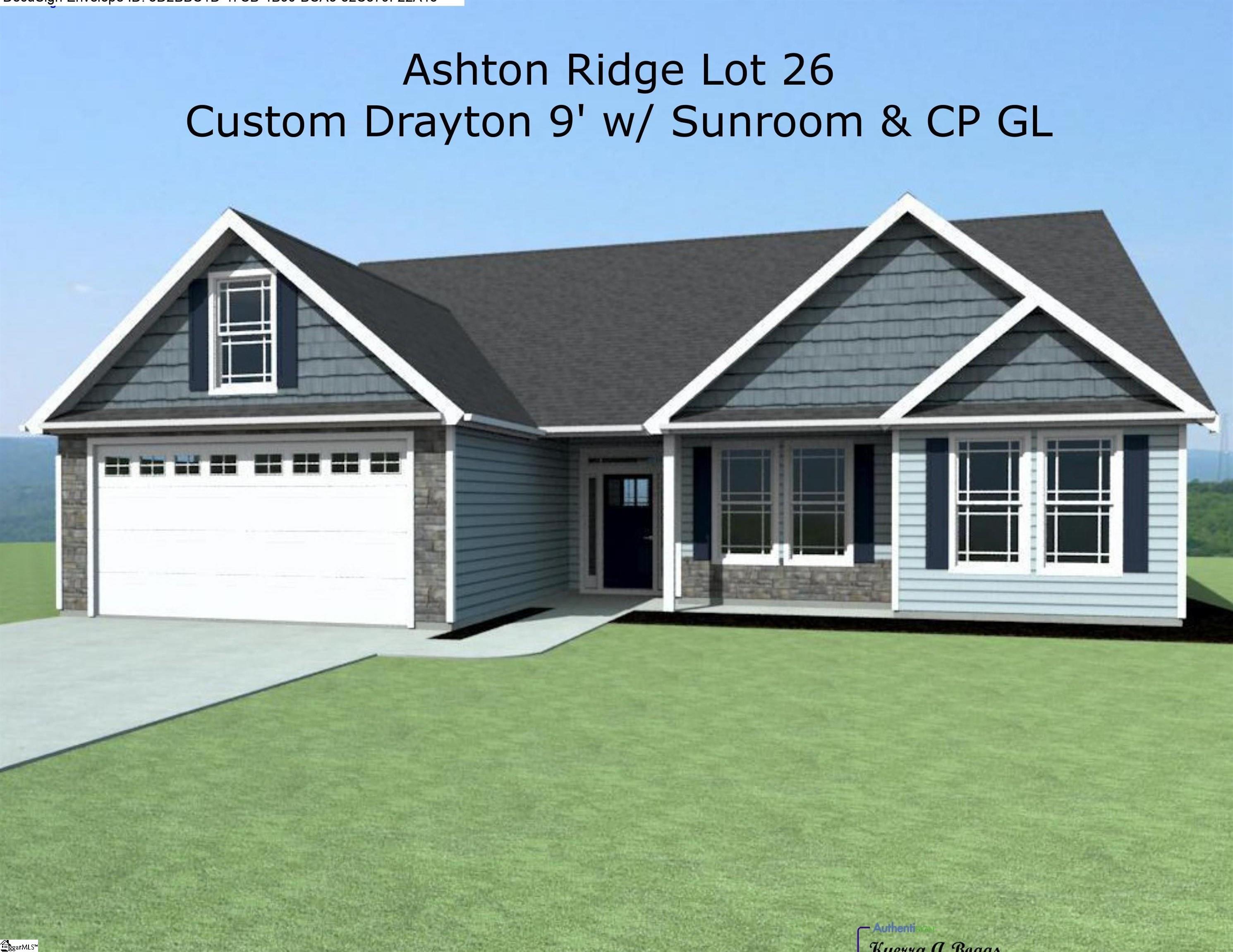 813 Ashton Ridge Road Inman, SC 29349 - Photo 1 of 1