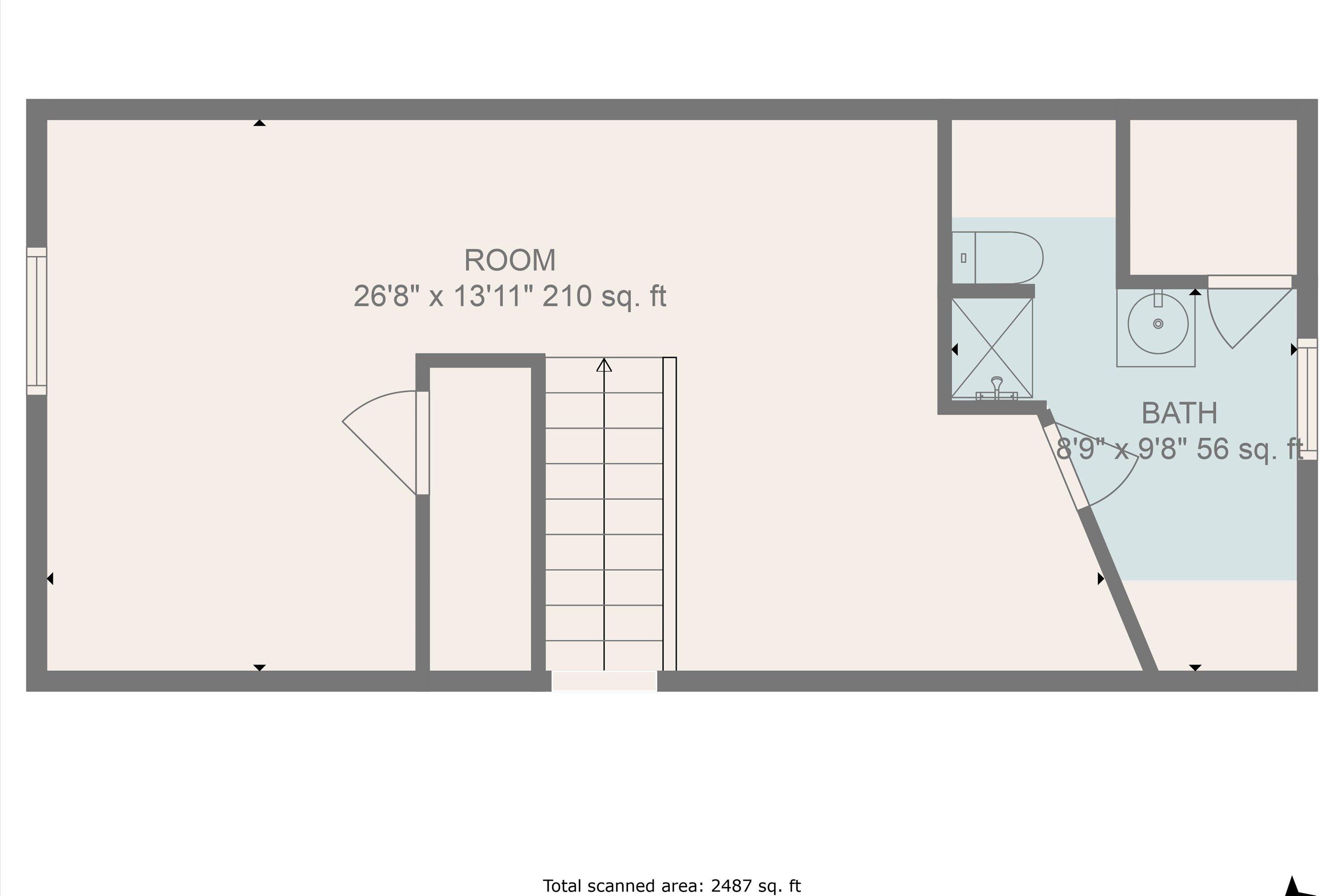 2018 York Road Southwest Roanoke, VA 24015 - Photo 30 of 31 Upper Level Plan_2018_York