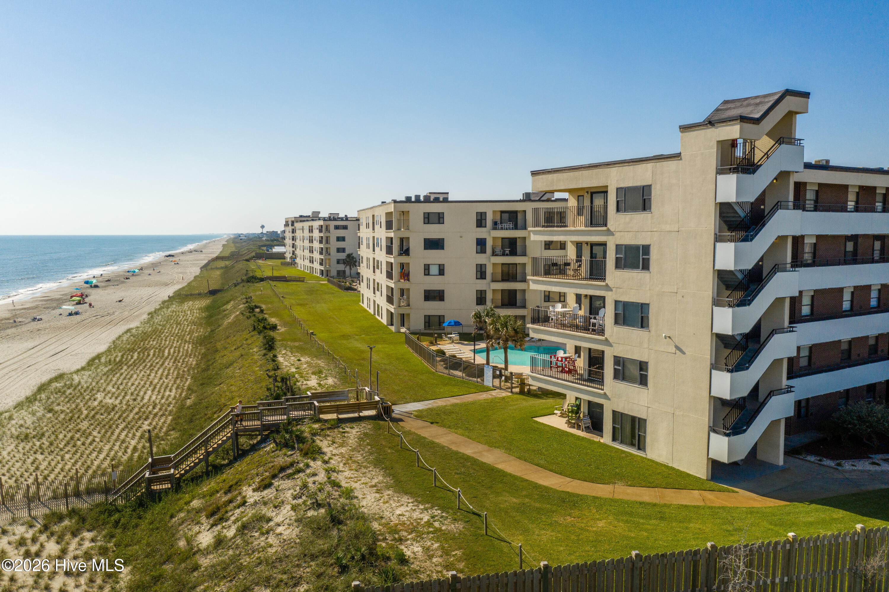 1505 Salter Path Road, Unit M Indian Beach, NC 28512 - Photo 60 of 62 Aerial View