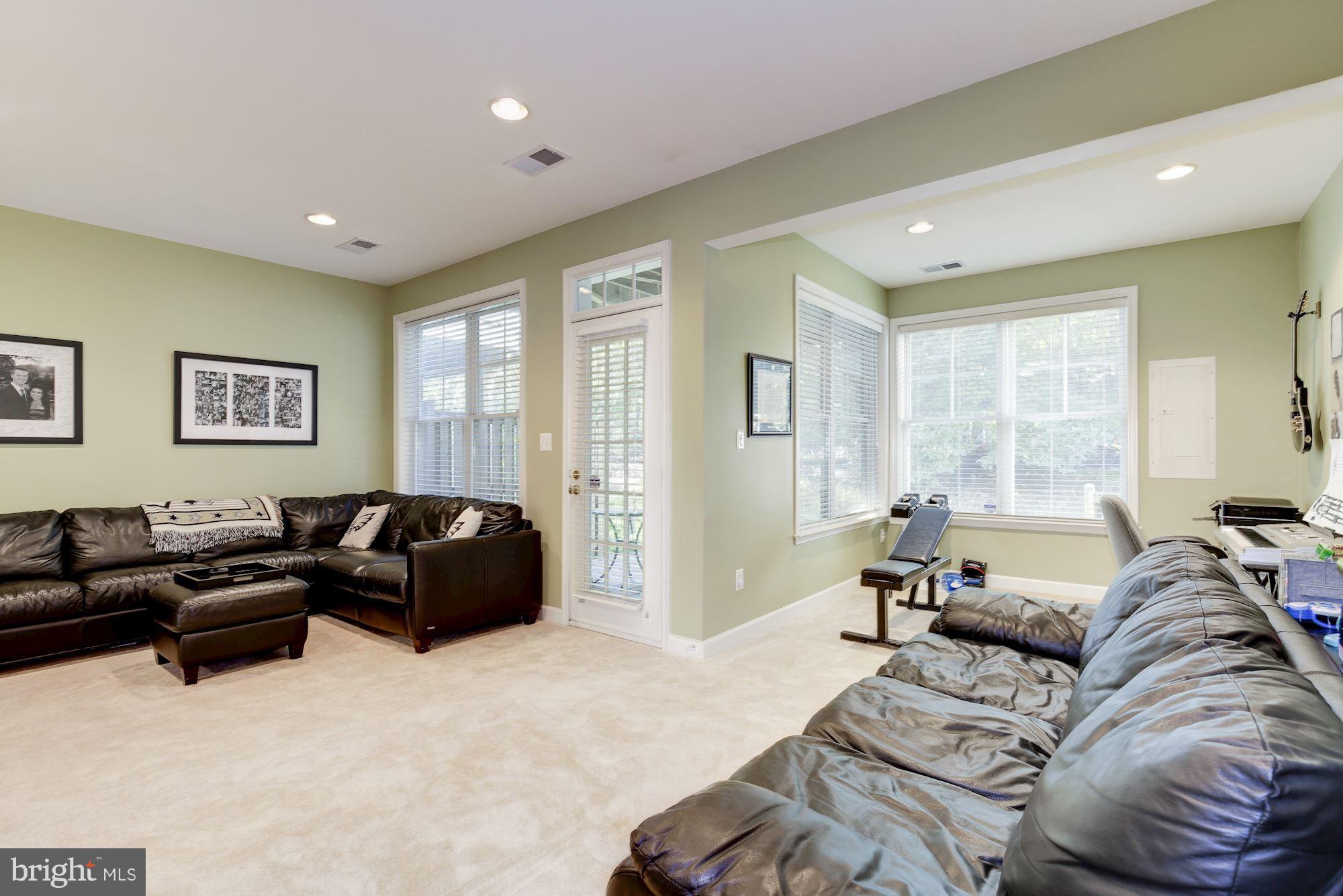 11193 Square Sail Court Reston, VA 20191 - Photo 24 of 30 Basement Rec Room w/ extension