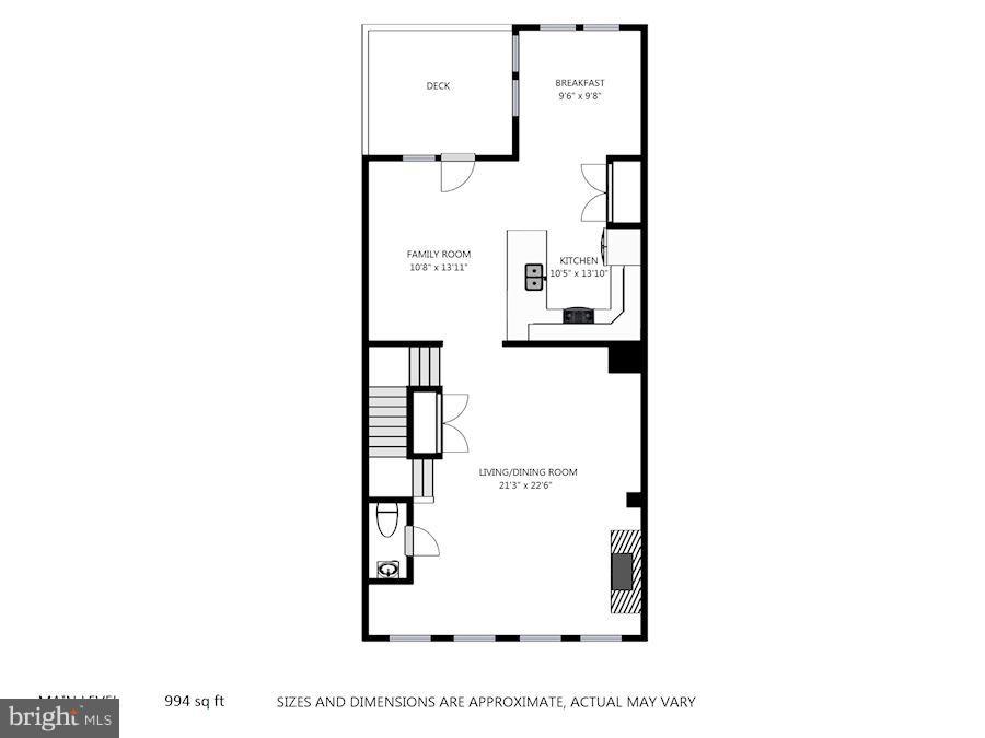 11193 Square Sail Court Reston, VA 20191 - Photo 29 of 30 Interior Floorplan