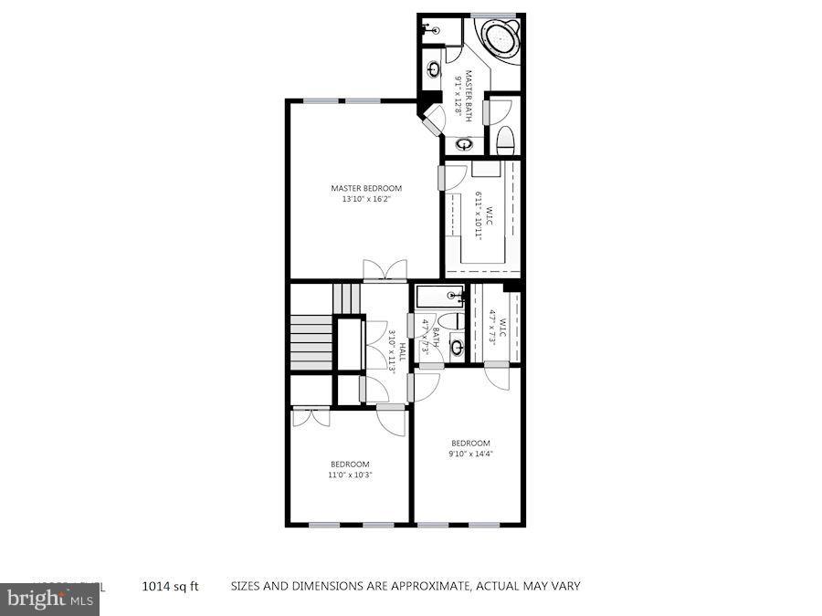 11193 Square Sail Court Reston, VA 20191 - Photo 30 of 30 Interior Floorplan