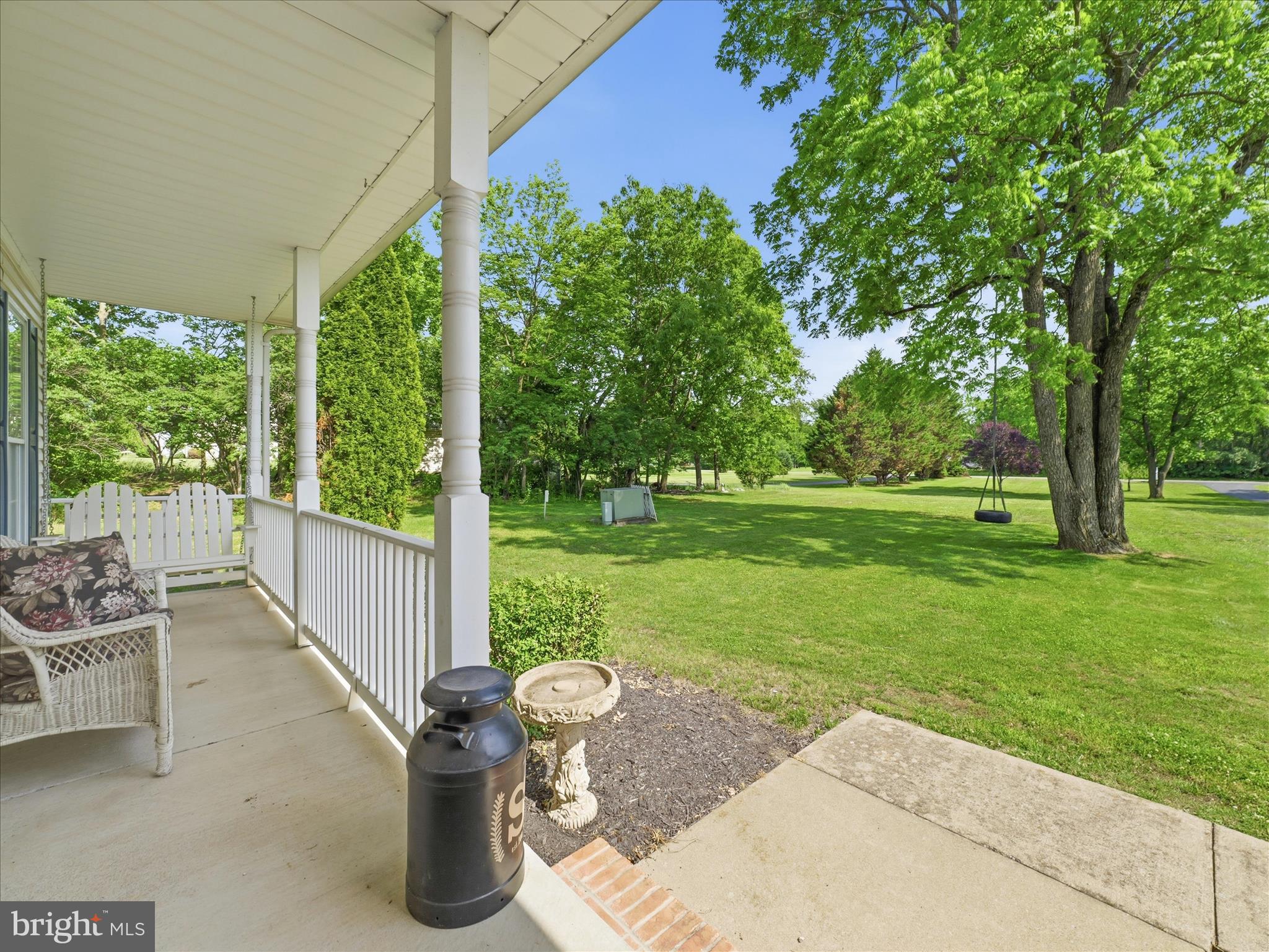726 Doe Run Road Inwood, WV 25428 - Photo 8 of 68 a view of a patio with garden