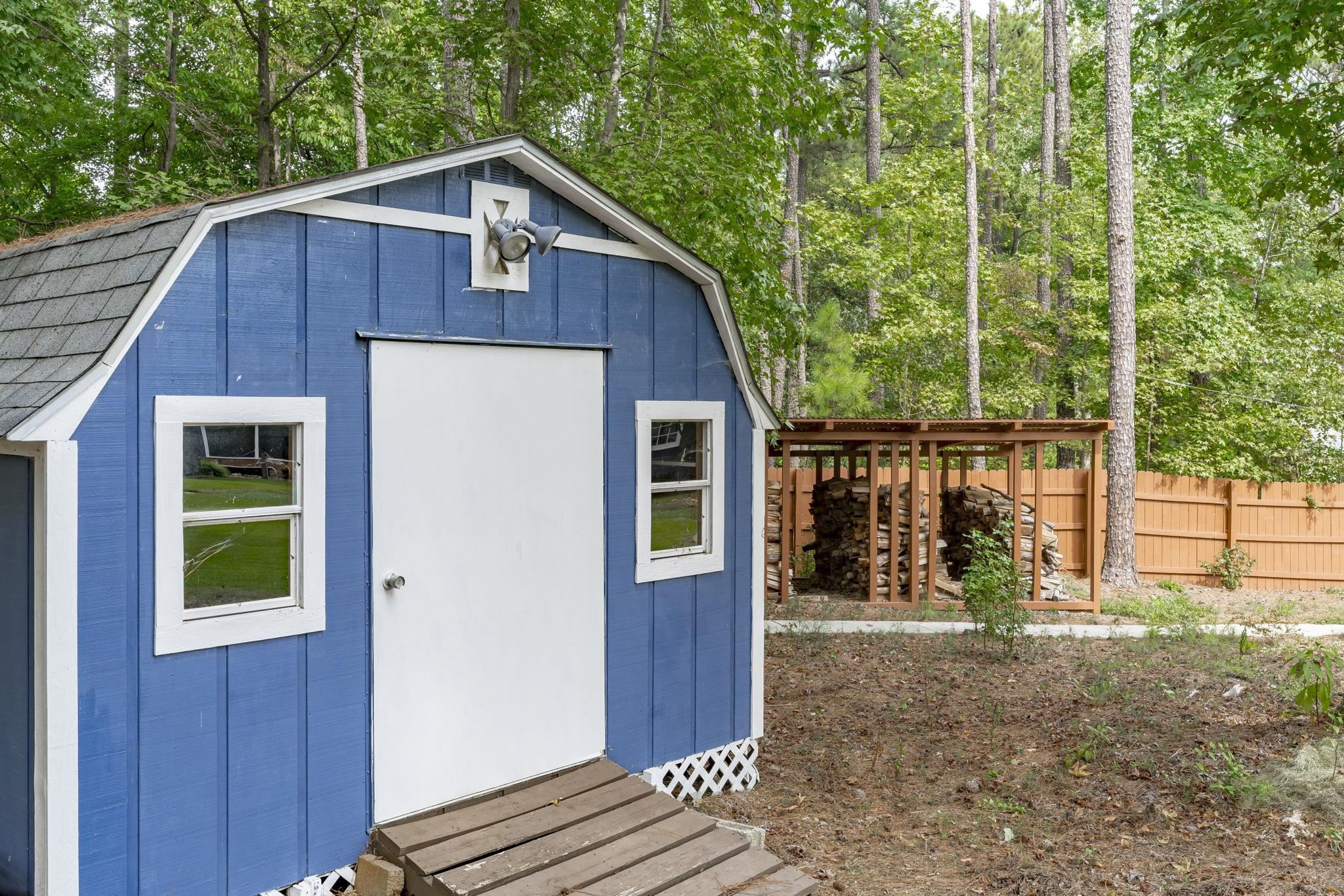 11301 Dunleith Drive Raleigh, NC 27614 - Photo 60 of 70 Back yard storage shed