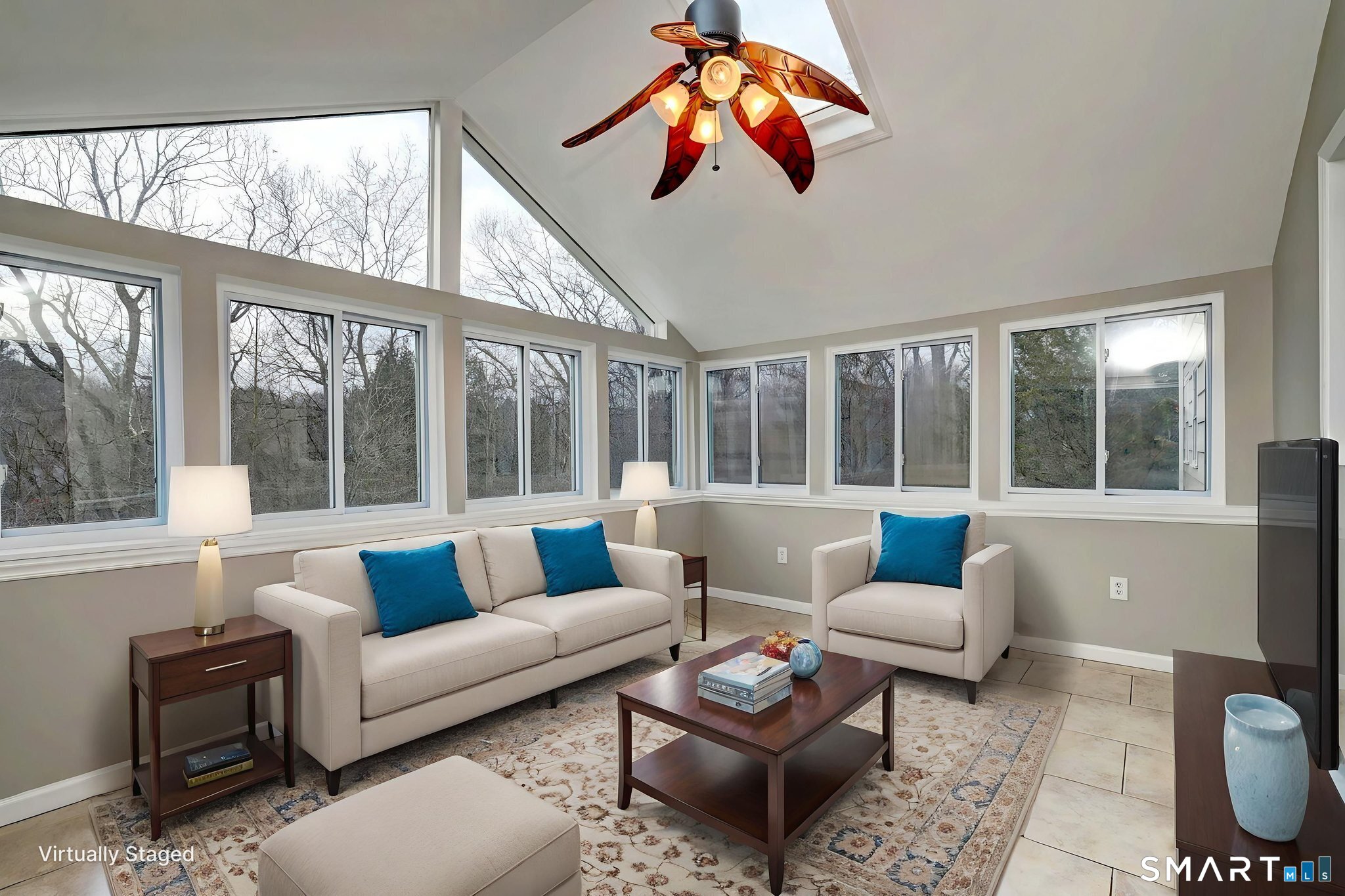 25 Shelter Rock Road Trumbull, CT 06611 - Photo 19 of 37 a living room with furniture and a large window