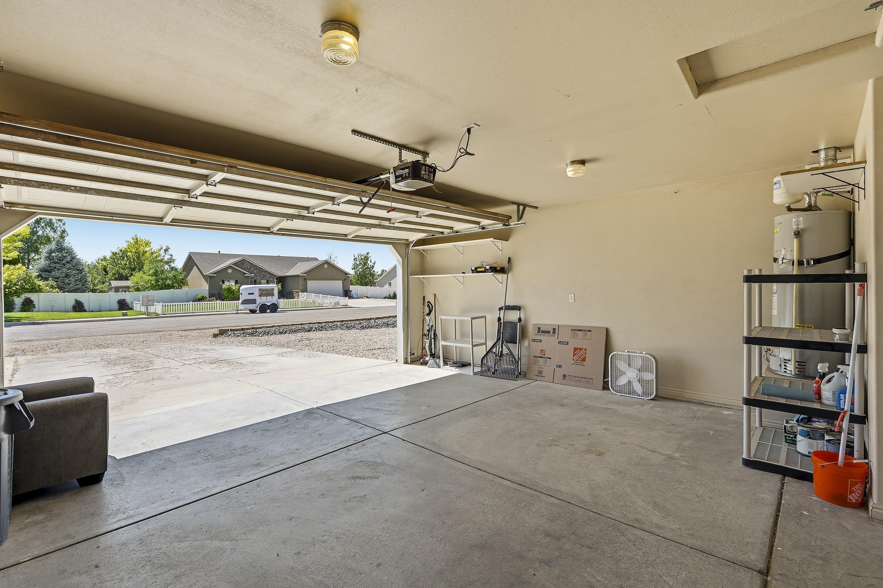 4510 North Half Mile Road Cedar City, UT 84721 - Photo 29 of 48 The attached two-car garage offers secure parking and protection from the elements.