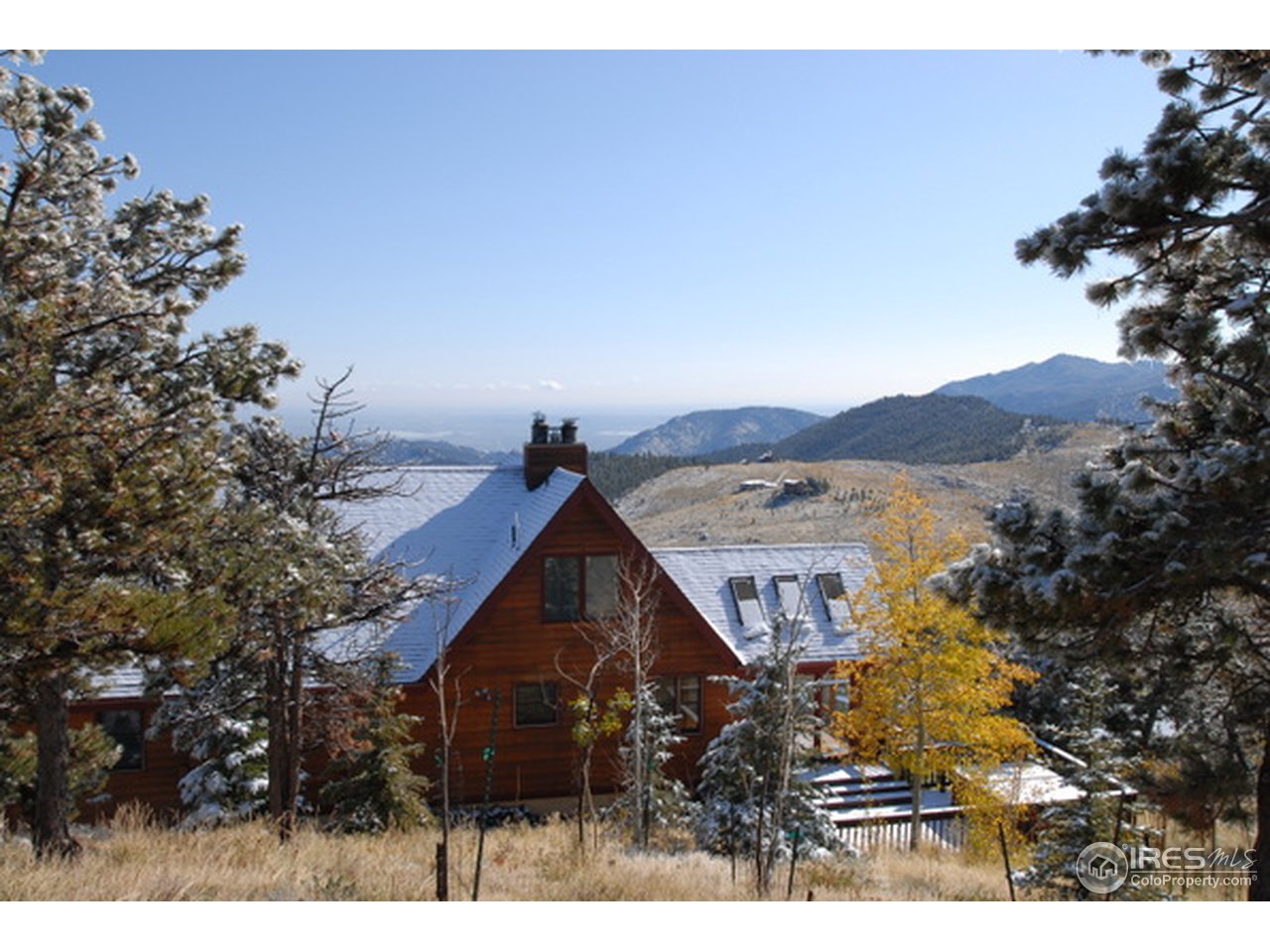 285 Boulder View Road Boulder, CO 80302 - Photo 1 of 17 a view of a house with a yard