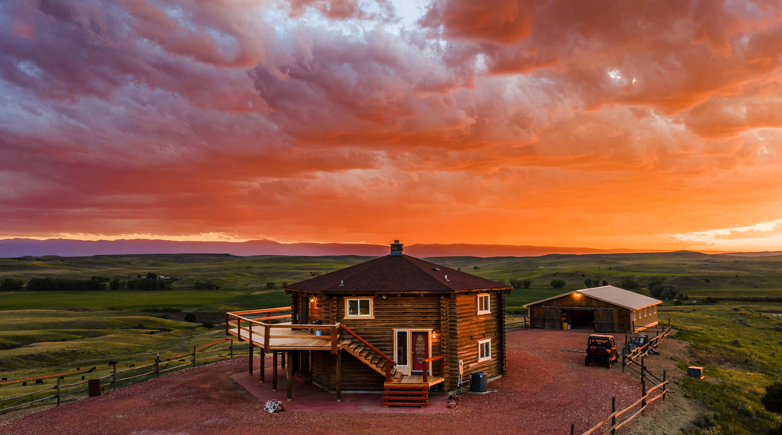 593 Lower Prairie Dog Road Sheridan, WY 82801 - Photo 113 of 182 593 lpd sunset 33