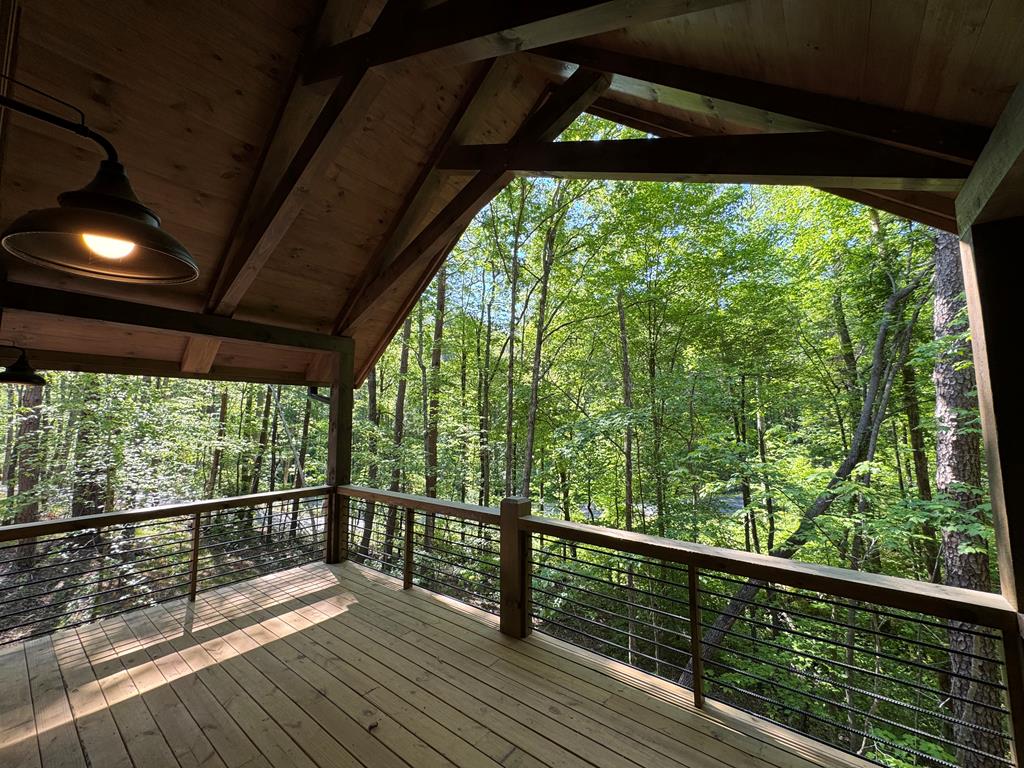 639 North Moreland Drive Blue Ridge, GA 30513 - Photo 39 of 53 a view of balcony with deck