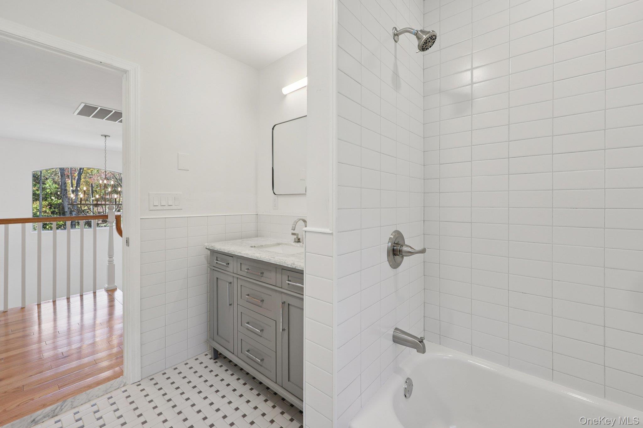 27 Oak Hill Road Monroe, NY 10950 - Photo 23 of 48 a bathroom with a sink a toilet and shower
