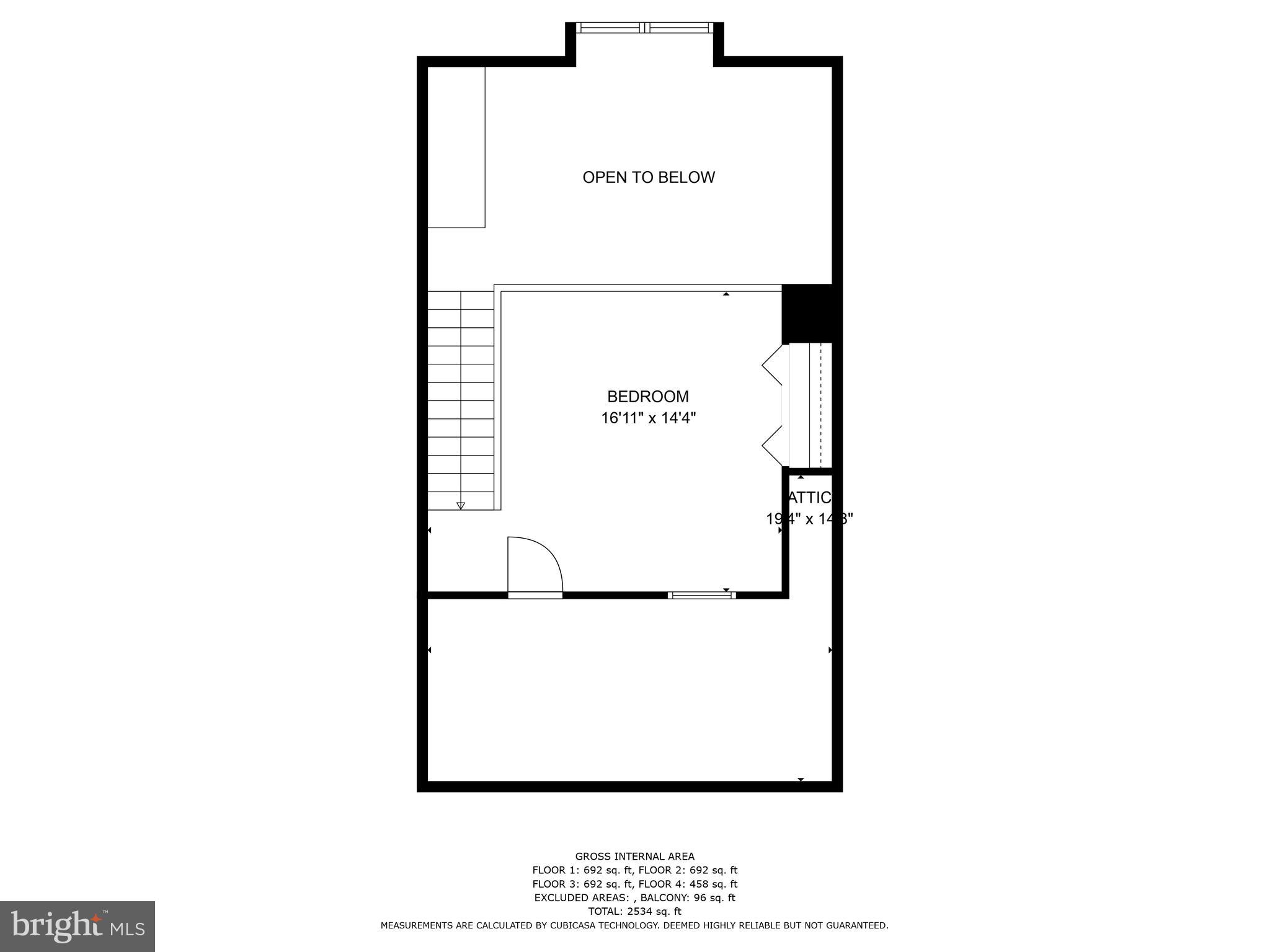 92 Far Corners Loop Sparks Glencoe, MD 21152 - Photo 45 of 49 Upper Level Two Floor Plan