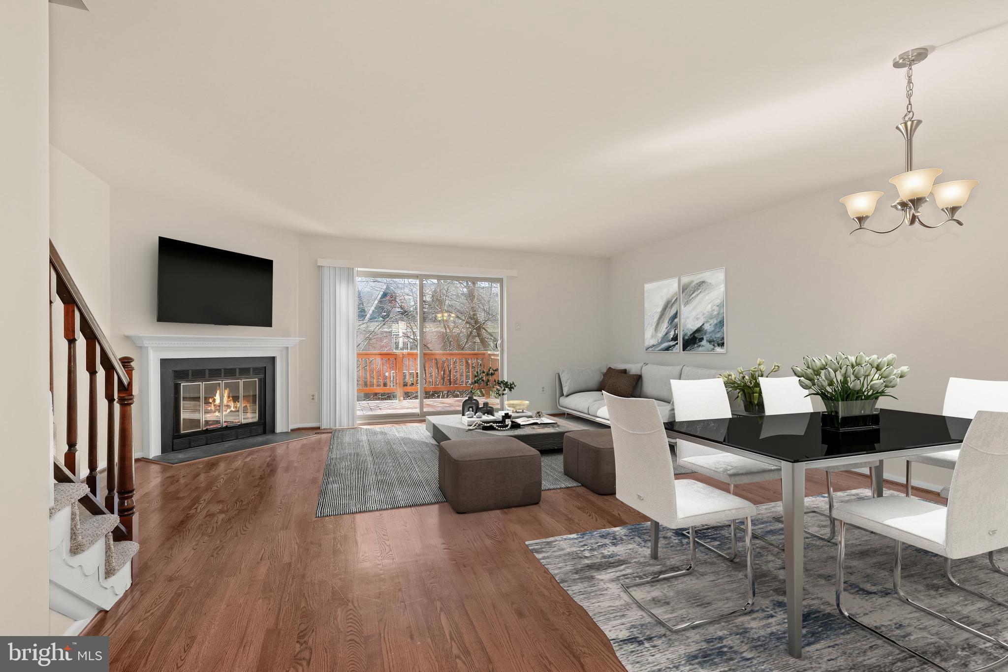 92 Far Corners Loop Sparks Glencoe, MD 21152 - Photo 5 of 49 Living Room and Dining Area
