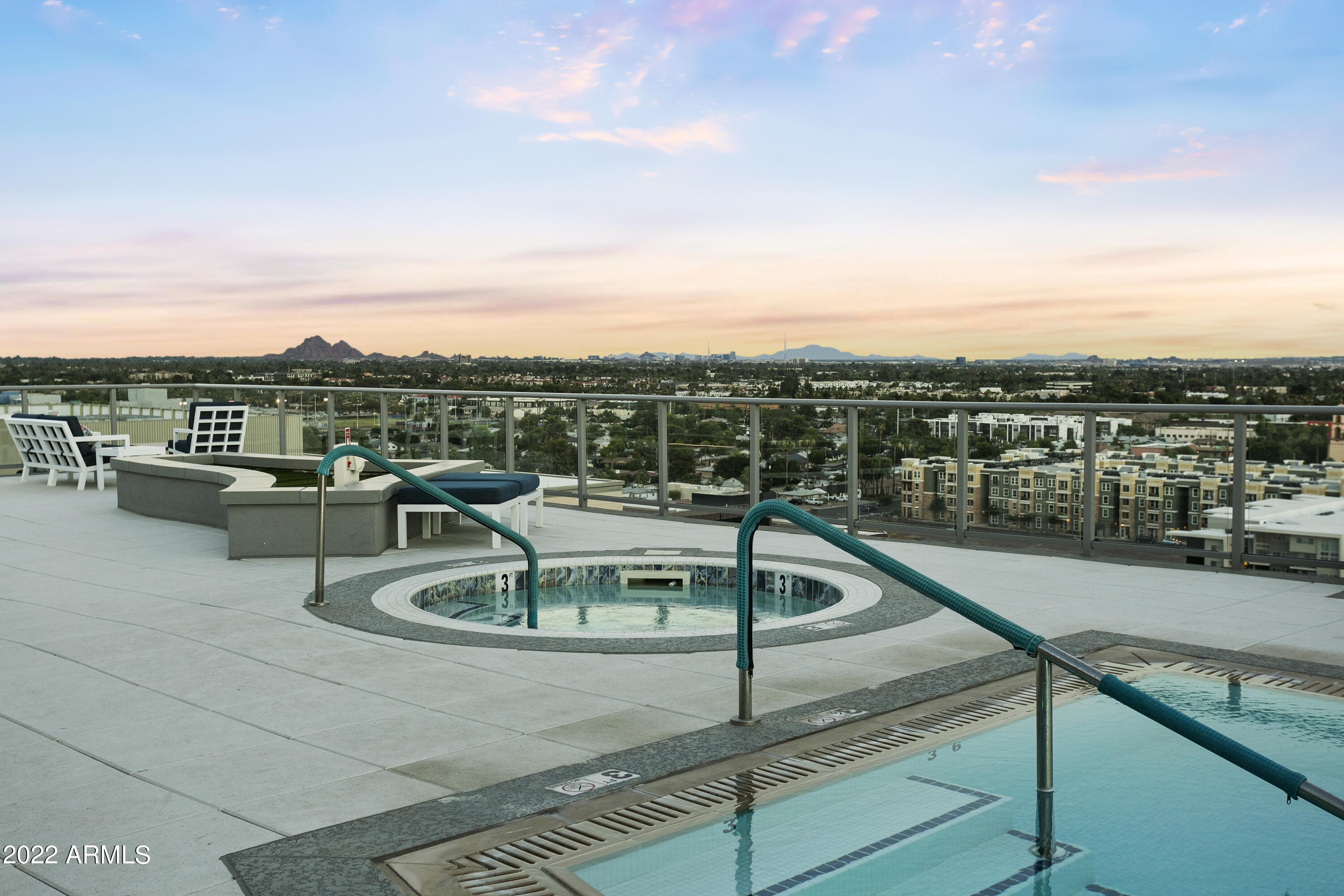 2211 East Camelback Road, Unit 402 Phoenix, AZ 85016 - Photo 25 of 27 Rooftop Spa