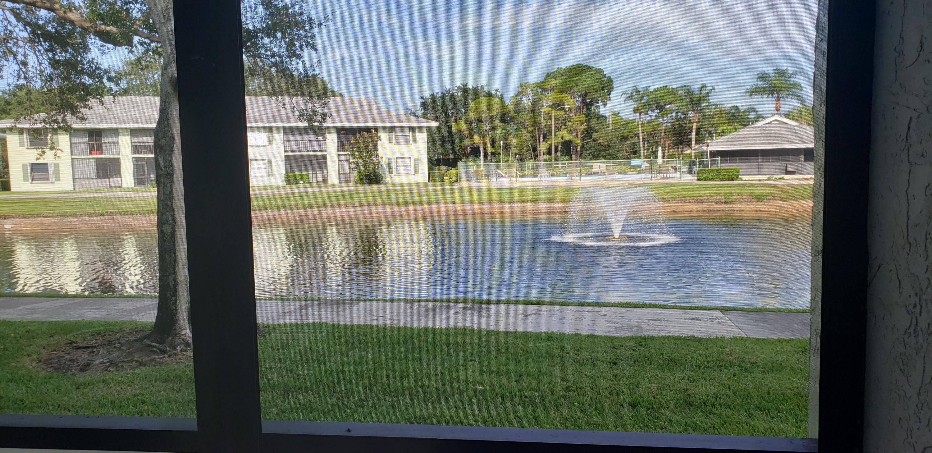 1001 Sabal Ridge Circle, Unit D Palm Beach Gardens, FL 33418 - Photo 29 of 40 patio view