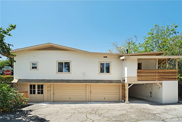 a house with a outdoor space